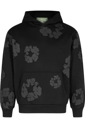 DENIM TEARS Sudadera con capucha y estampado Cotton Wreath