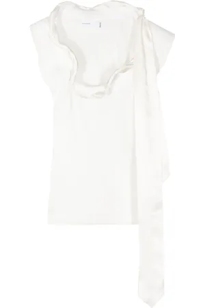 TOGA PULLA Blusa con ribete de volantes