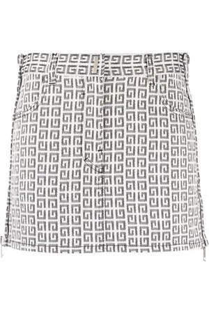 Givenchy Minifalda con estampado de monograma