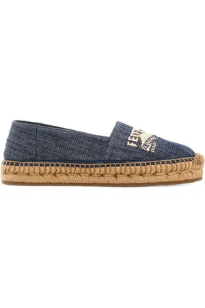 Salvatore Ferragamo Alpargatas vaqueras con logo bordado