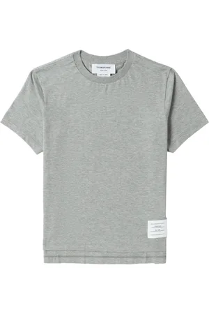 Thom Browne Camiseta holgada con abertura lateral