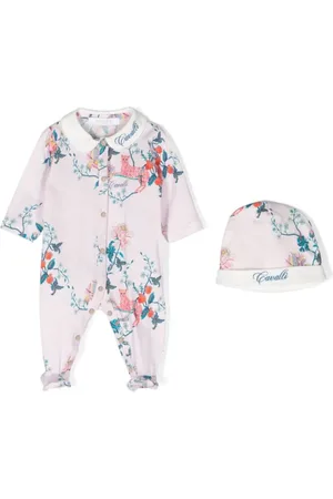Roberto Cavalli Conjunto con motivo floral