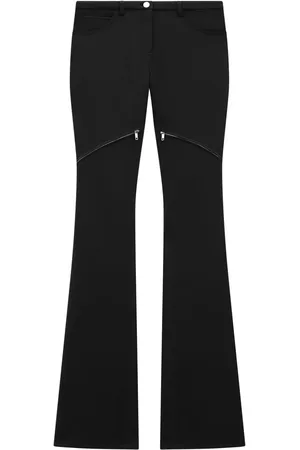 Courrèges Pantalones Ellipse de talle bajo