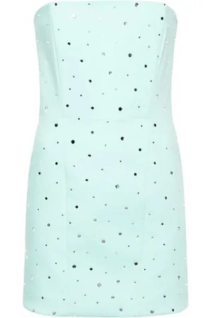GIUSEPPE DI MORABITO Vestido corto con strass