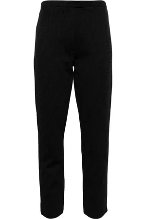 Fendi Pantalones capri con estampado Zucca
