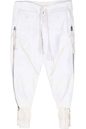 GREG LAUREN Pantalones ajustados con cremallera
