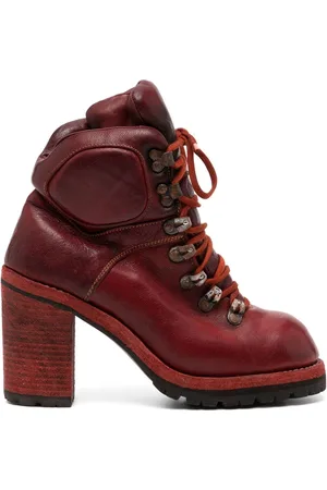 GUIDI Botas R19AV con tacón de 100 mm