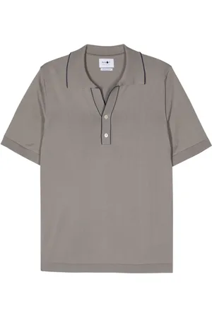 NN.07 Polo Donald con detalle de rayas