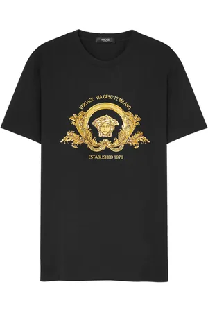VERSACE Camiseta Coupe Blason bordada