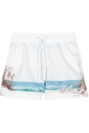 PATACHOU Bañador con playa estampada