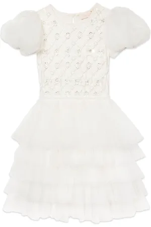 Tutu Du Monde Vestido Floral Lattice