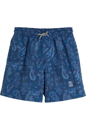 Brunello Cucinelli Bañador con estampado de bandana