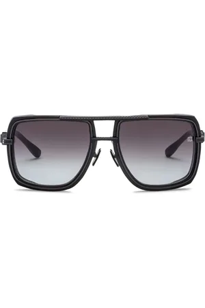 Balmain Gafas de sol Soldier con montura estilo piloto