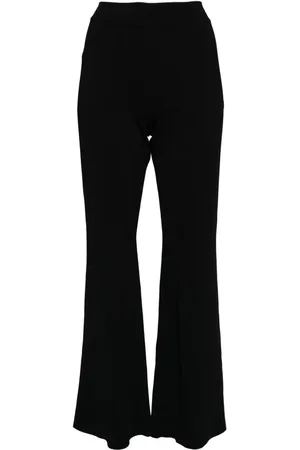 Stella McCartney Pantalones acampanados de talle alto