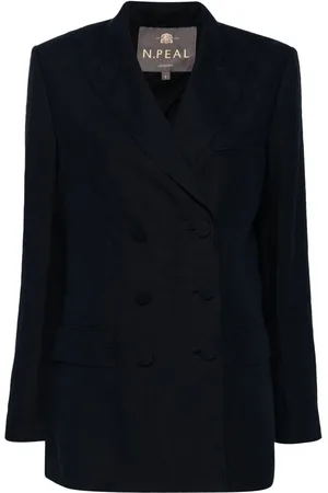 N.PEAL Blazer Ava con doble botonadura
