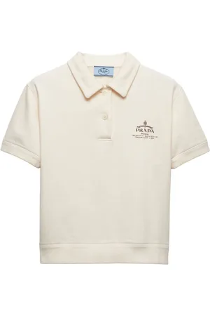 Prada Polo con logo estampado