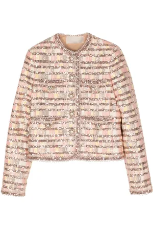 Elie saab Chaqueta Camaleonte con lentejuelas