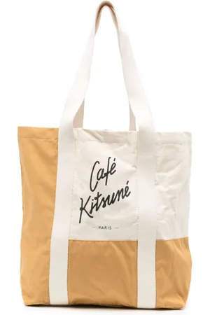 Café Kitsuné Bolso shopper con logo