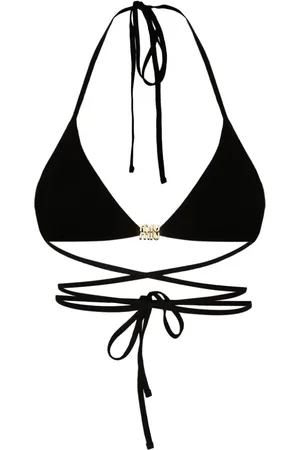 Miu Miu Corpiño con placa del logo
