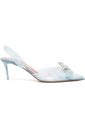 Amina Muaddi Zapatos Rosie con tacón de 60 mm