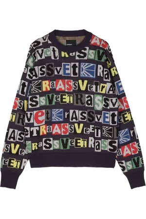 Rassvet Jersey Typo con cuello redondo