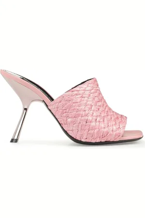 Sergio Rossi Mules sr Seville de rafia