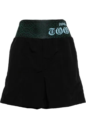 TOGA PULLA Pantalones cortos con logo en la cinturilla