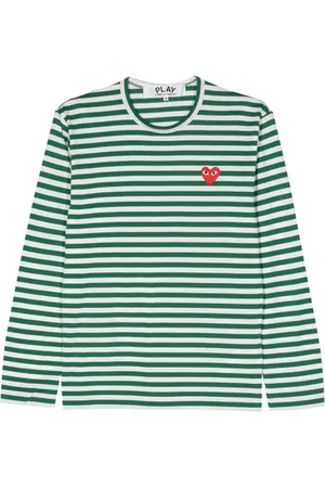 Comme des Garçons Camiseta con parche del logo