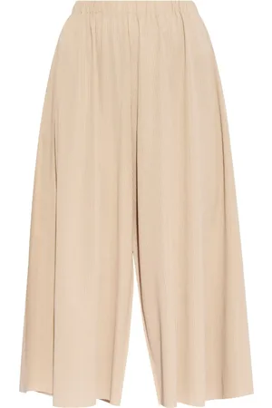 PLEATS PLEASE ISSEY MIYAKE Pantalones capri plisados