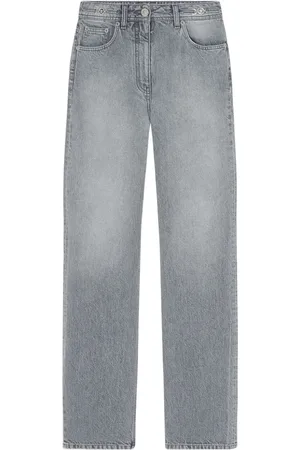 VERSACE Vaqueros rectos de talle alto