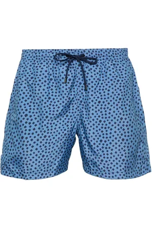 CANALI Bañador con lunares estampados