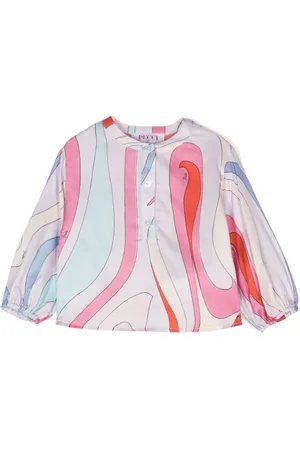 PUCCI Junior Camisa con estampado Iride