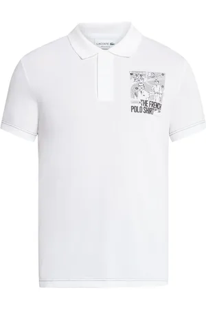 Lacoste Polo Movement con estampado gráfico