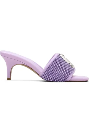 Marc Jacobs Mules The Rhinestone J con tacón de 65 mm