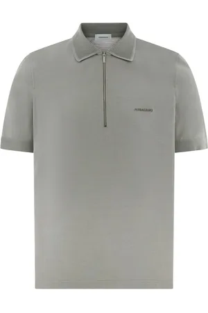 Salvatore Ferragamo Polo con logo bordado