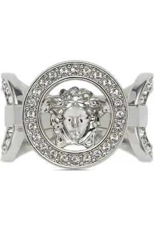 VERSACE Anillo Medusa con cristal
