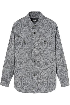 VERSACE Sobrecamisa Barocco en jacquard