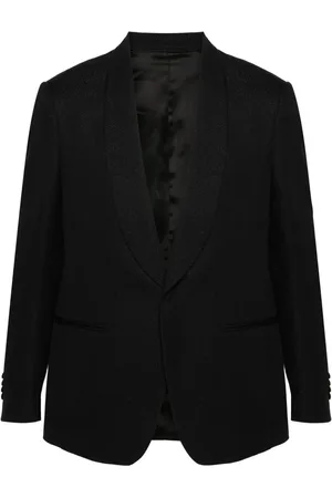 LARDINI Blazer con costura metalizada