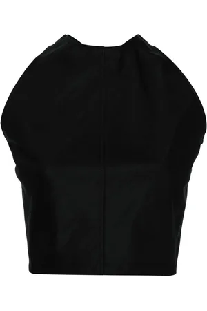 WARDROBE.NYC Top Drill con cuello halter