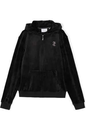Juicy Couture Sudadera Diamanté con capucha y logo