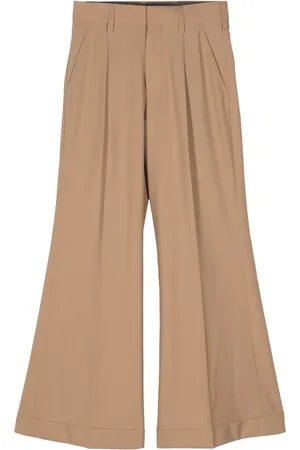 Kolor Pantalones acampanados de talle alto