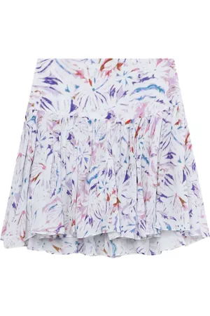 IRO Falda corta con estampado floral