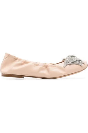 Casadei Bailarinas con lazo de strass