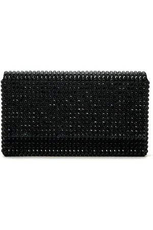 Amina Muaddi Bolso Superamini Paloma con cristales