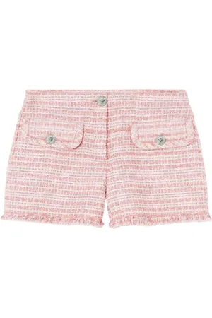 VERSACE Pantalones cortos de tweed
