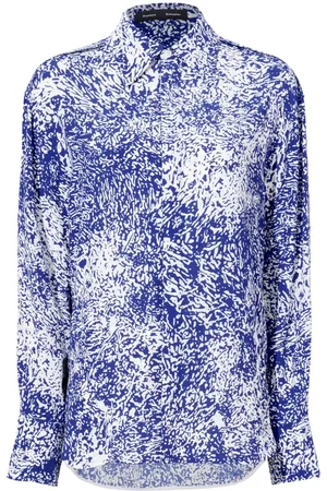 Proenza Schouler Blusa Norman con estampado abstracto