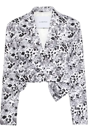 pushBUTTON Chaqueta corta con lazo