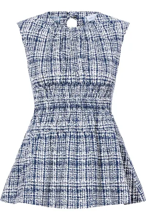 Proenza Schouler Top Birdie a cuadros