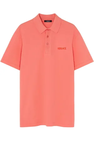 VERSACE Polo con logo bordado