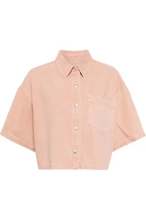 AGOLDE Camisa vaquera Rona de manga ancha